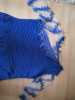 modré společenské šaty vel.48