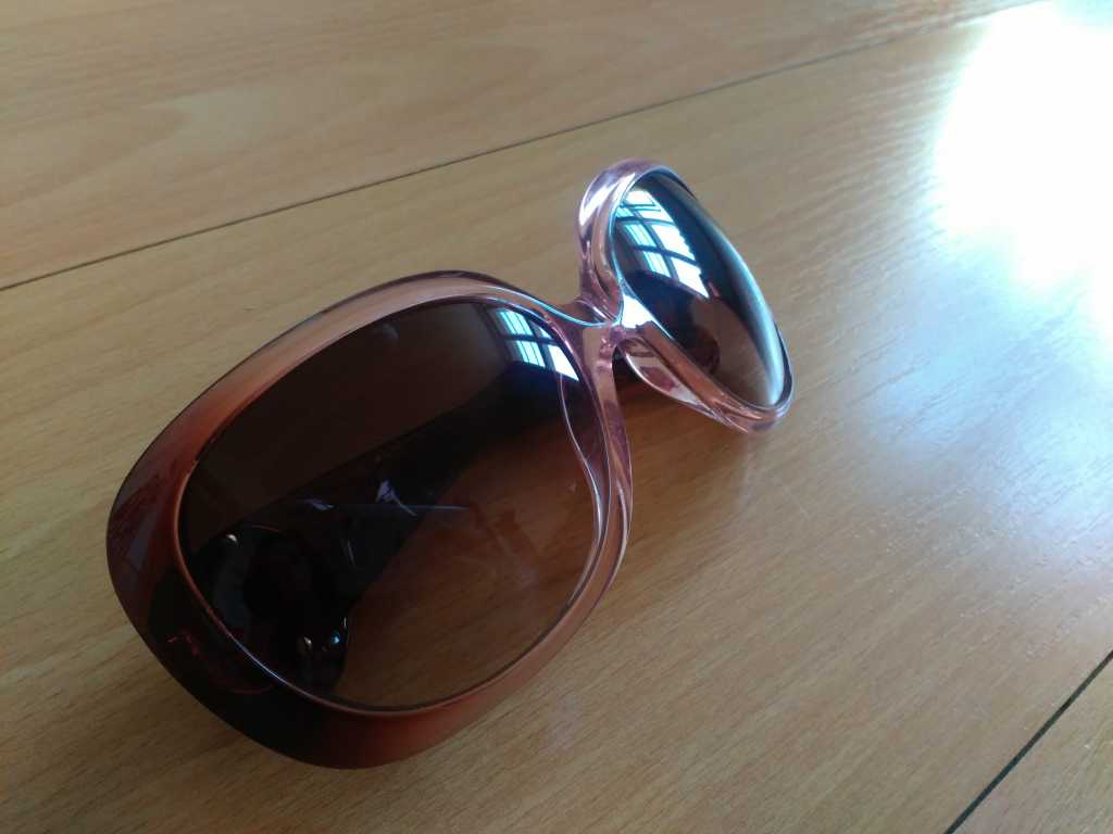 Dámské růžové brýle John Galliano