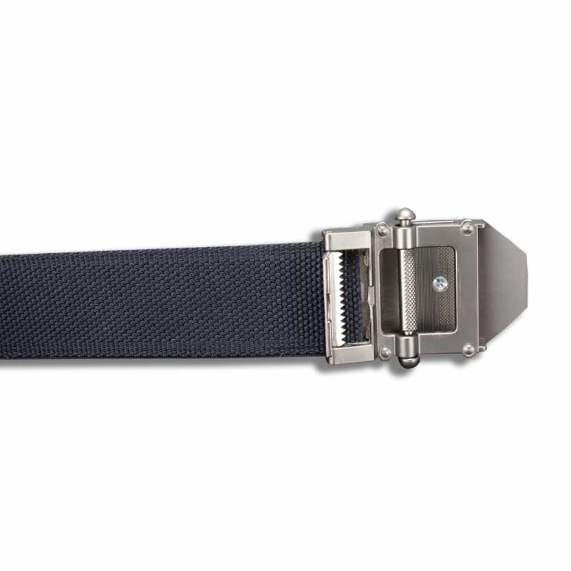 Opasek Český lev 4 cm nastavitelný - černý