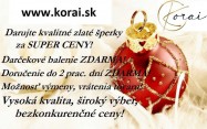 Veľké vianočné zľavy na šperky Korai
